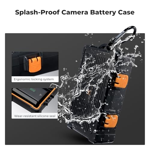 Camera Battery Memory Card Case for 5 For 2 Battery + 5 SD +6 TF +2 CFB +3 CFA