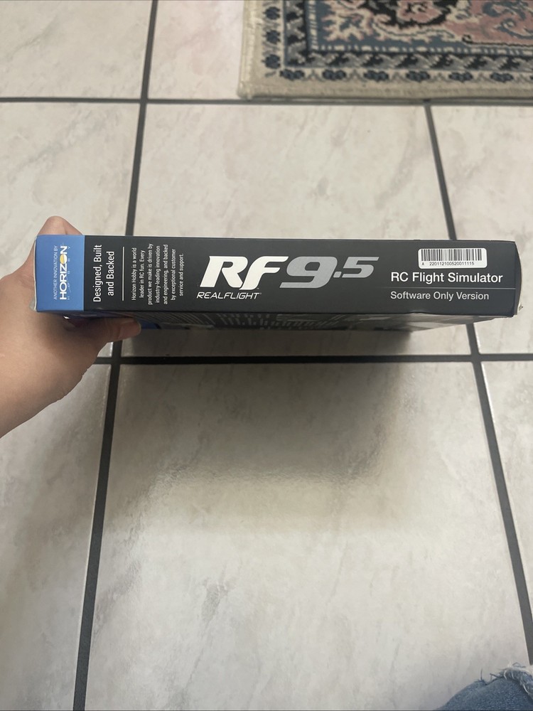 HORIZON Hobby (2020) RF 9.5 REALFLIGHT RC Flight Simulator Trainer Software New