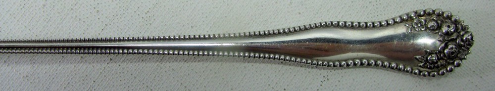 Antique Gorham 1897 Lancaster Pattern Sterling Silver Lettuce Fork No Monograms