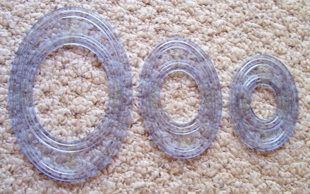 Creative Memories Custom Cutting System Patterns 3 Ovals