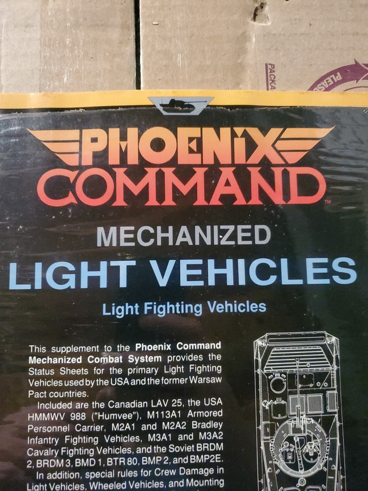 Phoenix Command Mechanized Light Vehicles Leading Edge Games LEG 10241