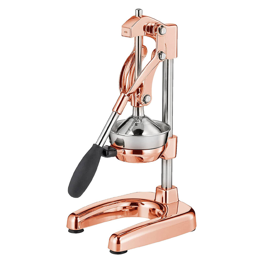 Cilio Commercial Grade Citrus Press Juicer, Copper