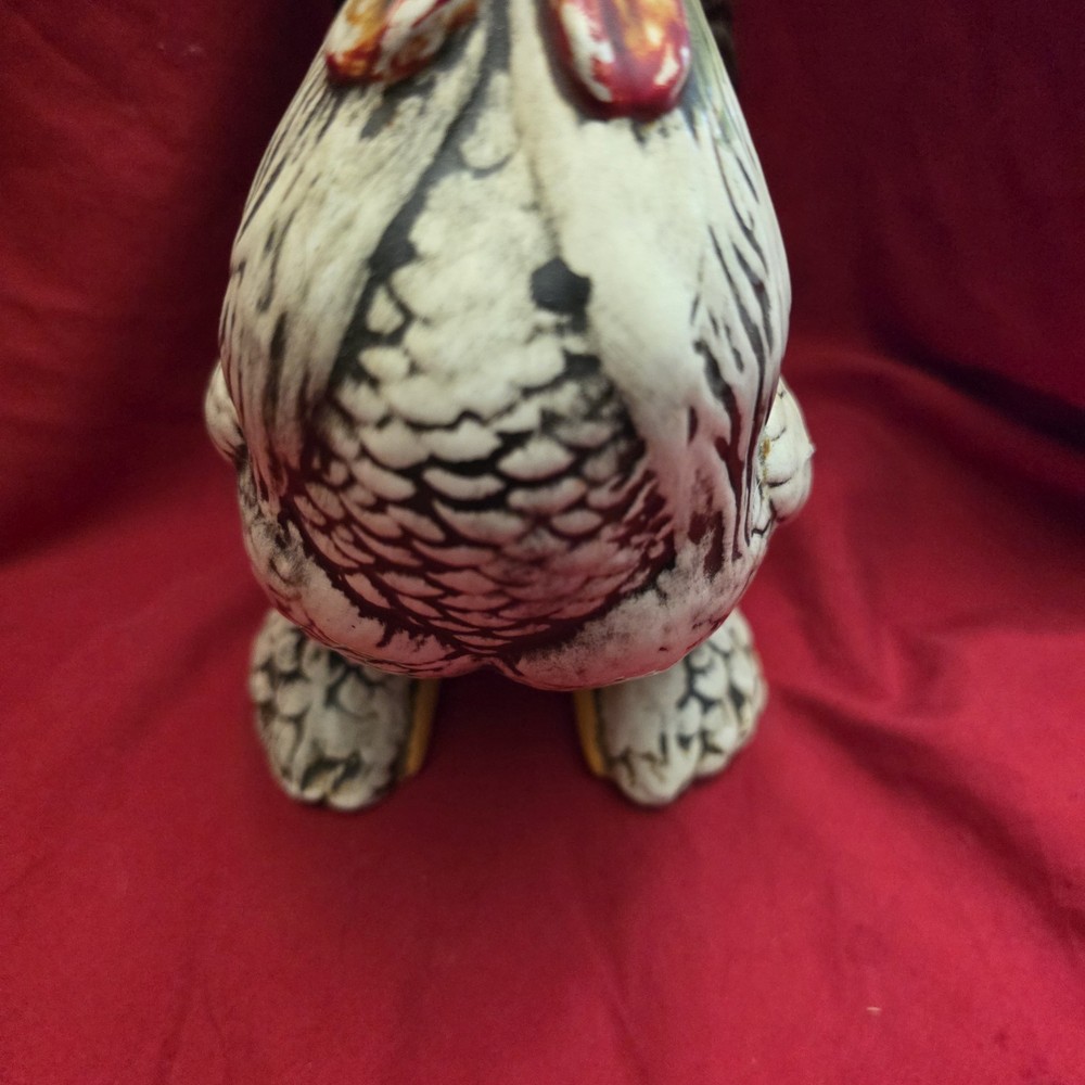 Vintage Ceramic Rooster Figurine