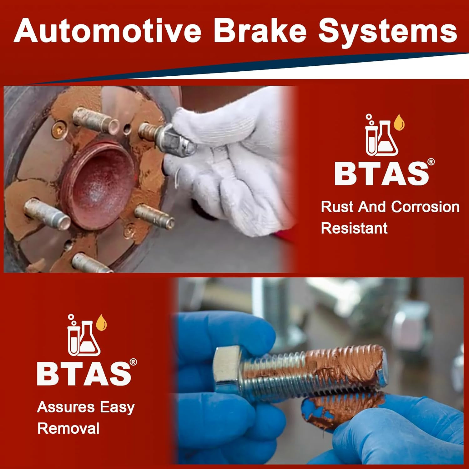 Copper Anti-Seize Compound Thread Lubricant Grease Never Antiseize High Temp for