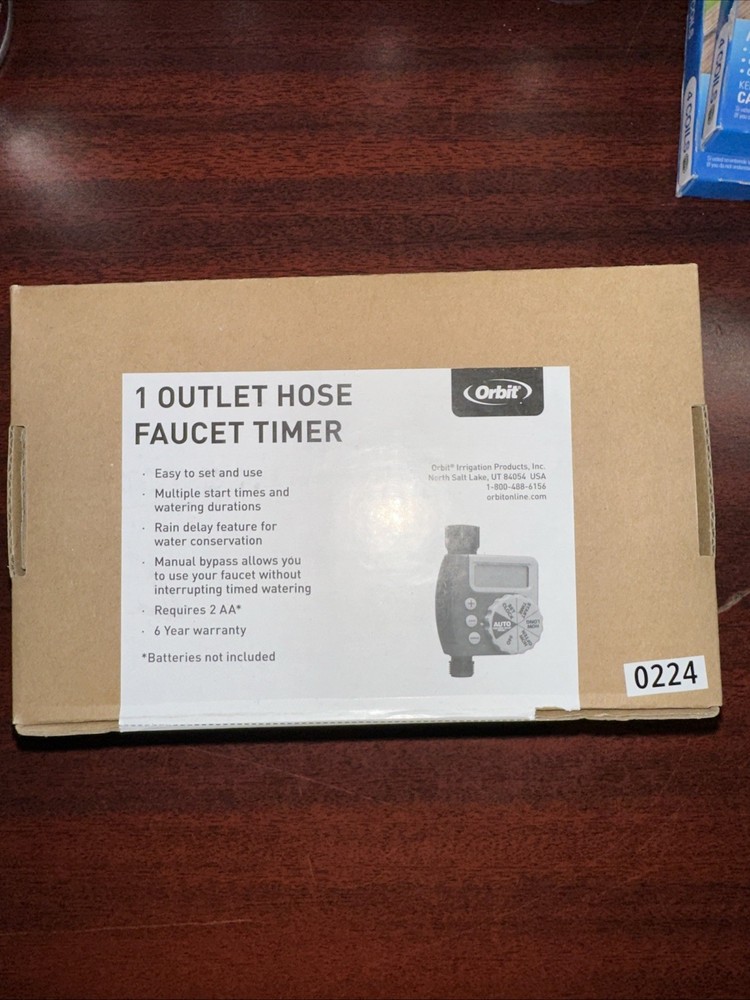 Orbit 62061Z Single-Outlet Hose Watering Timer -