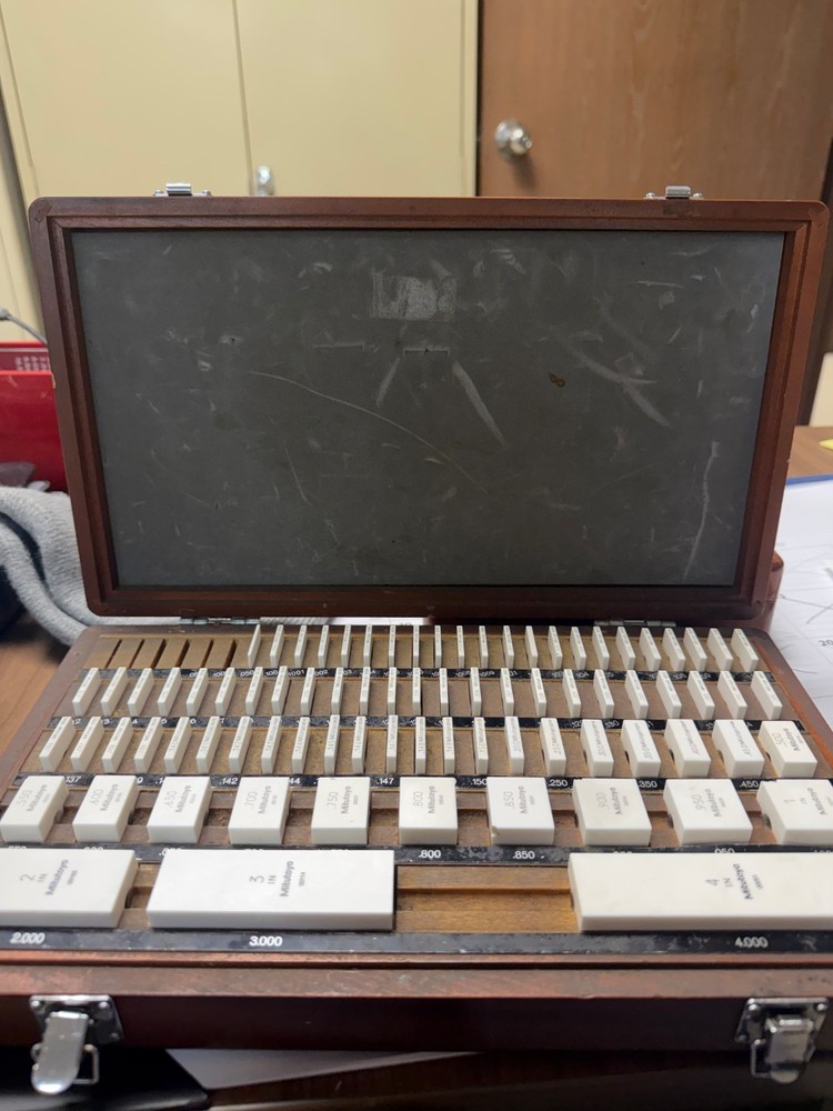 mitutoyo ceramic gage block set