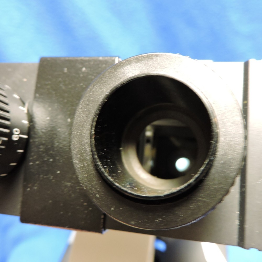 Omax Microscope G2018007467 Rotatable Head 4 Lens Missing Eyepieces