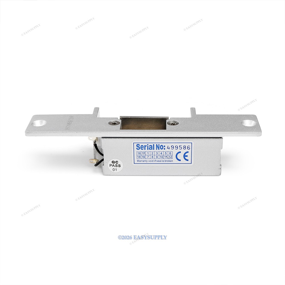 HOMSECUR Access Control System Kit With Power Doorbell Exit Button Strike Lock