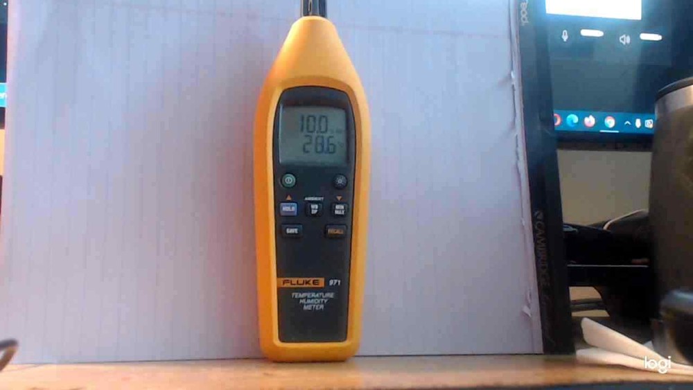 Fluke 971 Temperature Humidity Meter