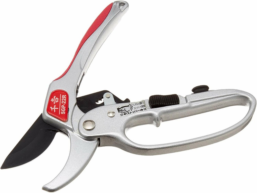 Ratchet type pruning-shears SGP-22R