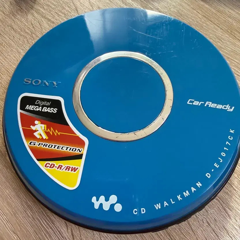 Sony CD Player Walkman D-EJ017CK Blue Official