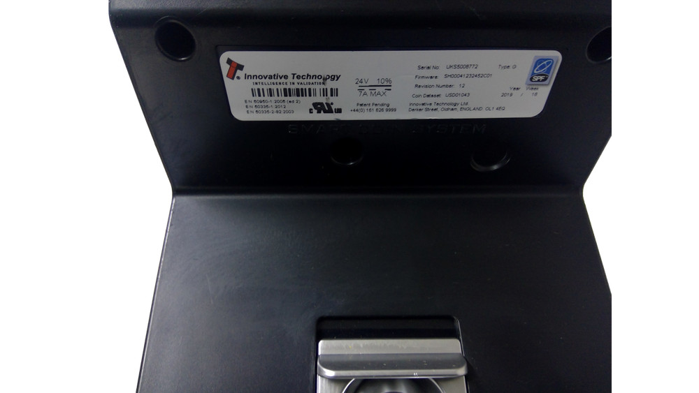Innovative Technologies NCR Smart Coin System Type G Rev. 12