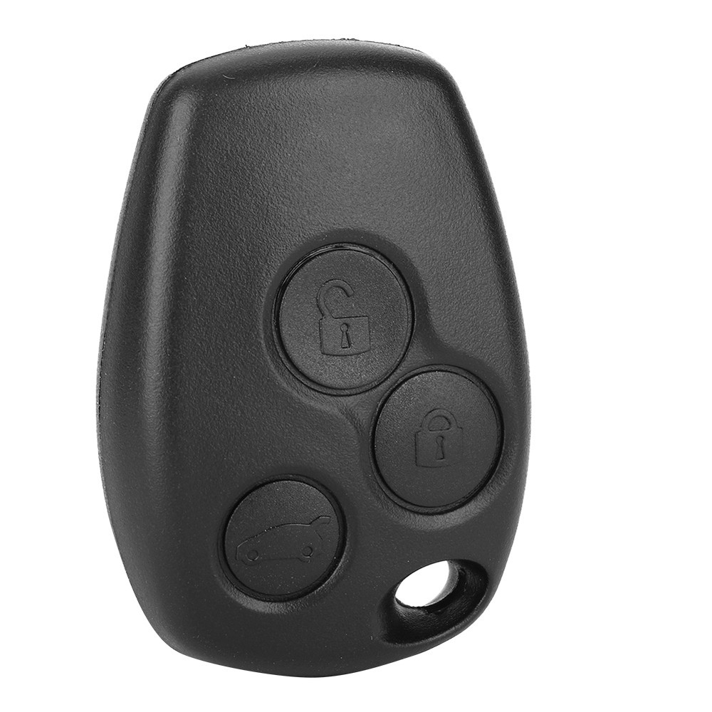 3 Button Key Fob Shell Case For Logan Sandero Clio