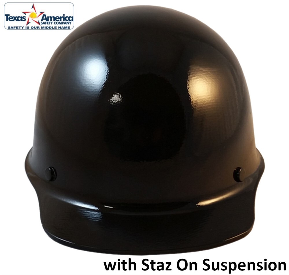MSA Skullgard Cap Style with StazON Suspension - Custom Black