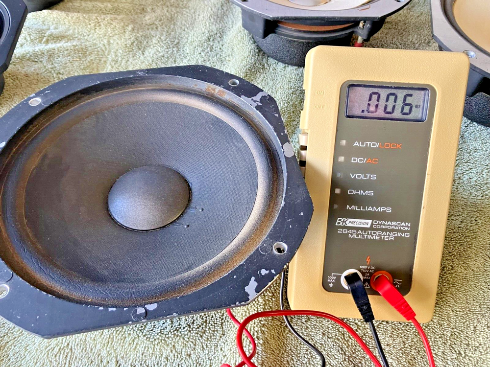 JBL LE8T Woofer / Good Condition / Black Cone /