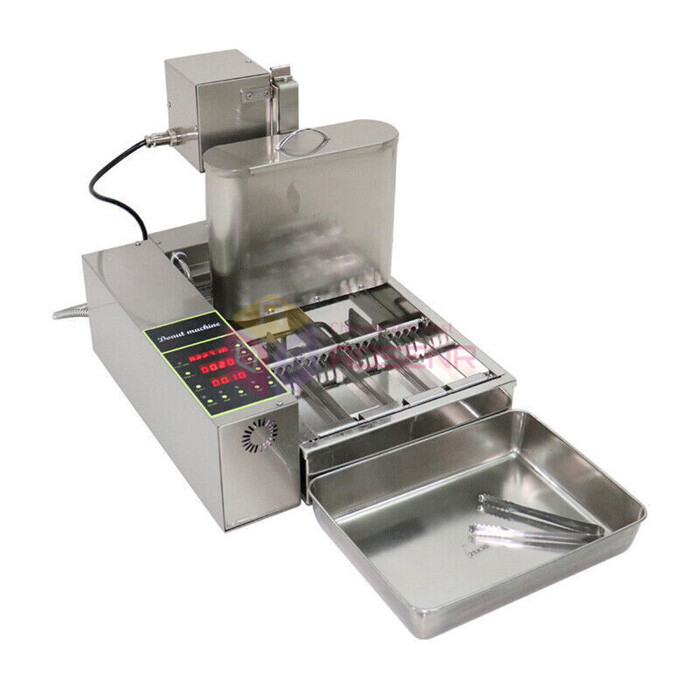 Commercial Automatic Donut Maker Stainless Steel Doughnut Making Machine 4 Rows