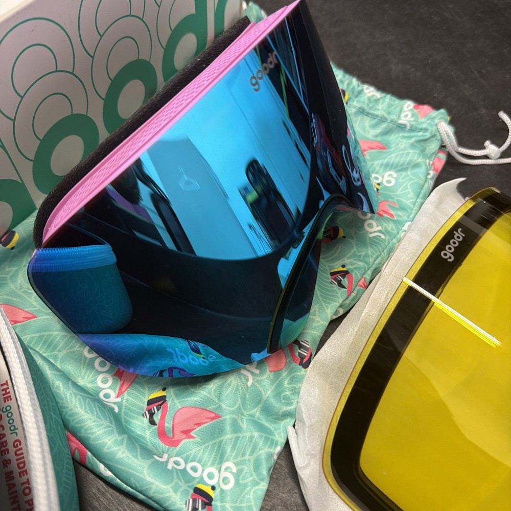 Goodr Bunny Slope Dropout Ski Goggles