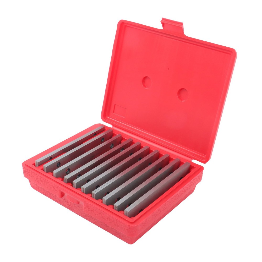 1/8" Thin Parallel Set with 1 Matched Pair 1-2-3 Blocks, 23 Holes Each