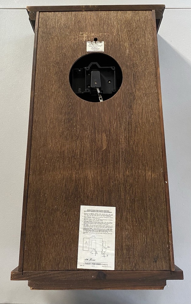 Seth Thomas “Georgetown” Electronic Strike Wall Clock