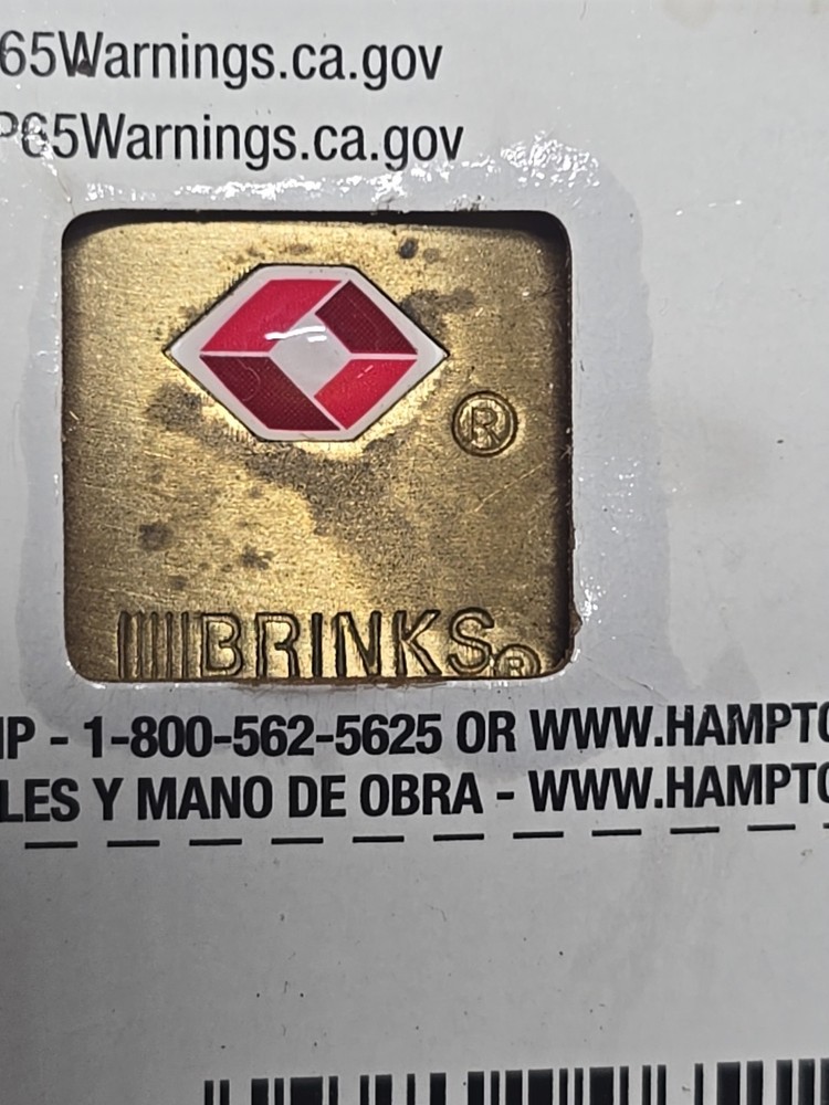 Brinks Solid Brass Locks (4) with Keys TSA Accepted Manufactured Sealed READ