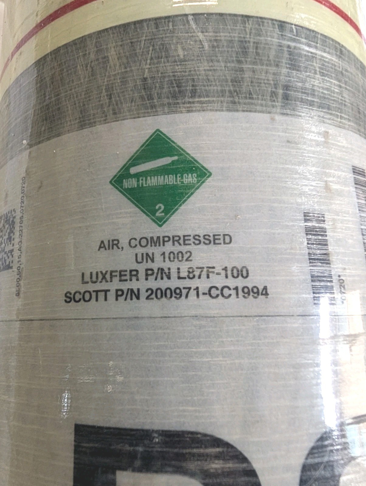 Scott Safety SCBA Bottle 5500 PSI 60-minute