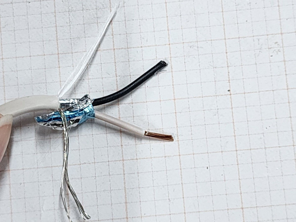 All Star Cable 18/2C Shielded Plenum Control/Security Cable White/Purple /100ft