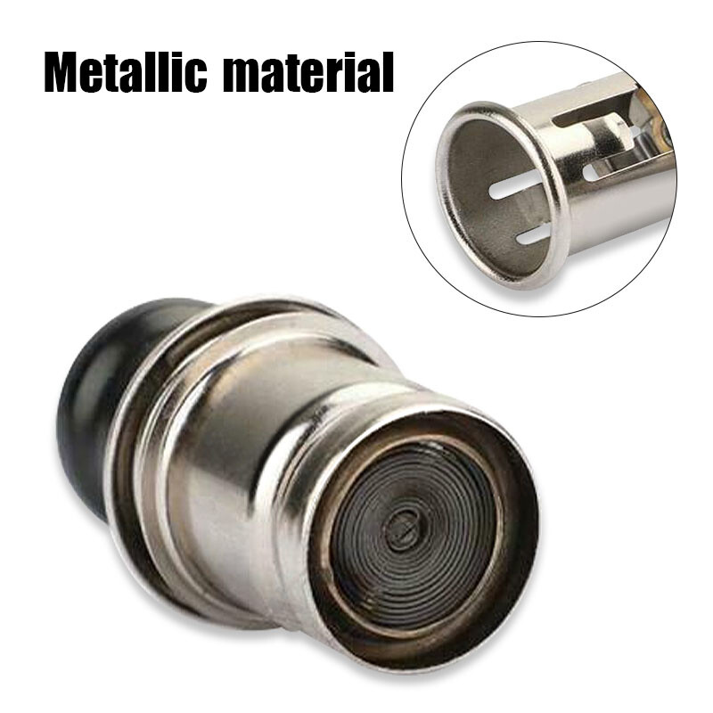 Car Cigarette Lighter Assembly Socket Element & Bezel Fit For Toyota Lexus Scion