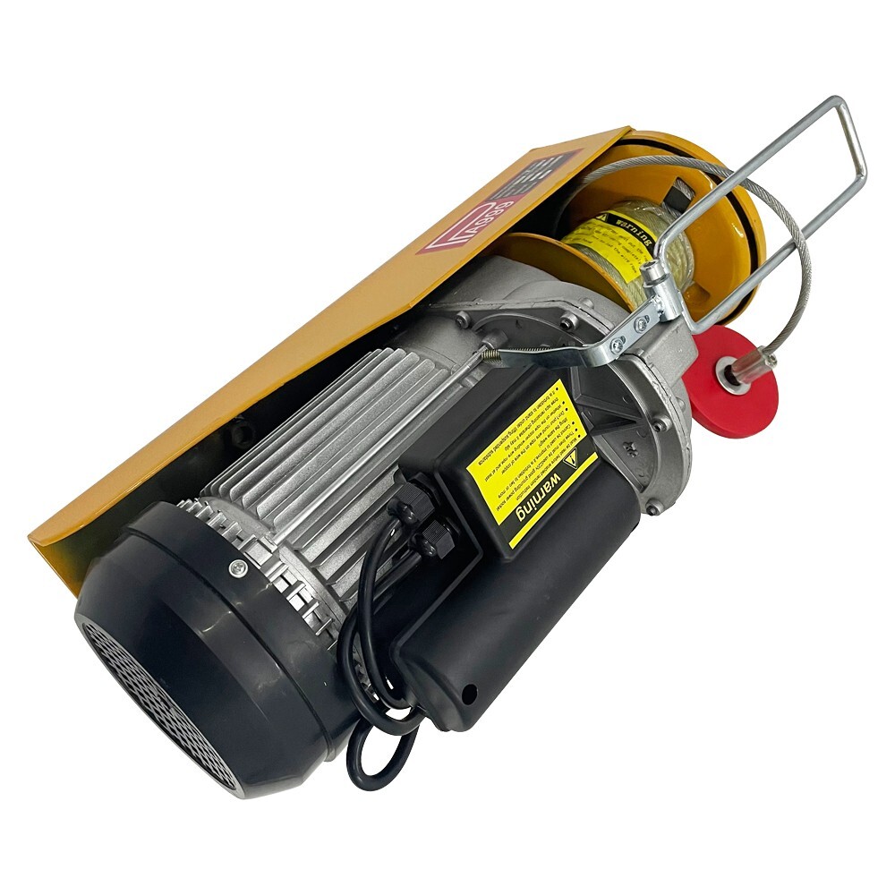 1000KG Multi-function Electric Hoist Mini Small Wire Rope Winch 2000LB