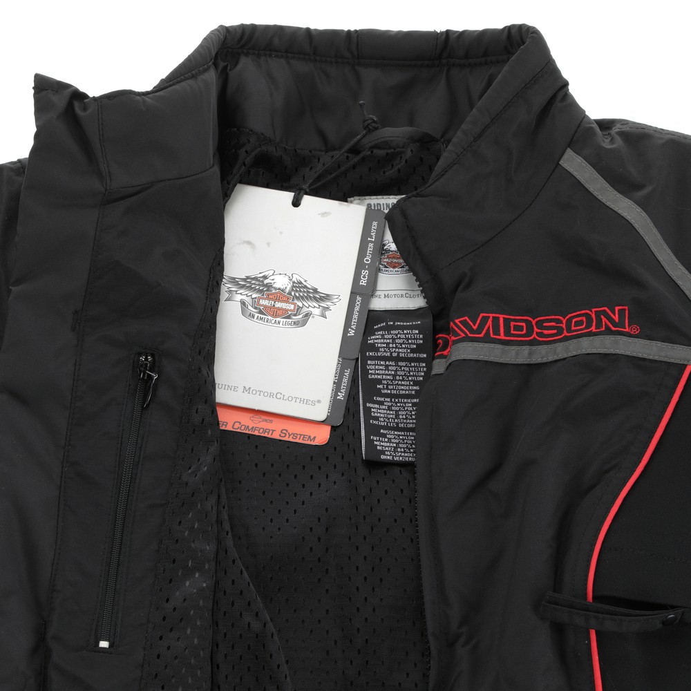 Harley Davidson Black Velocity Nylon Jacket Medium