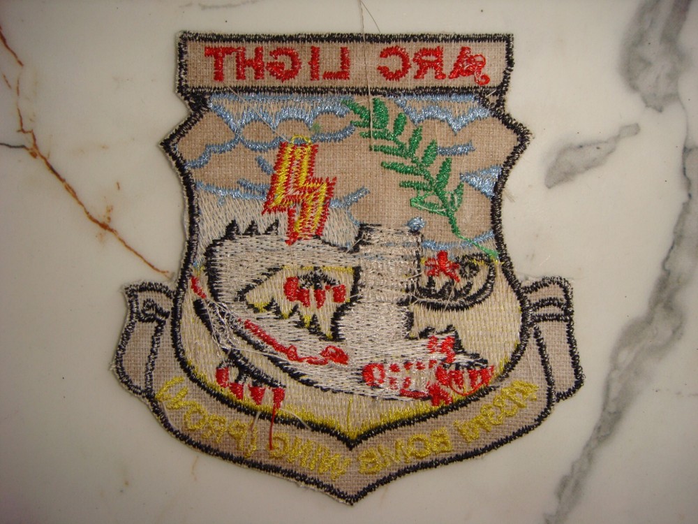 US 4133rd BOMB WING ARC LIGHT, VIETNAM WAR PATCH