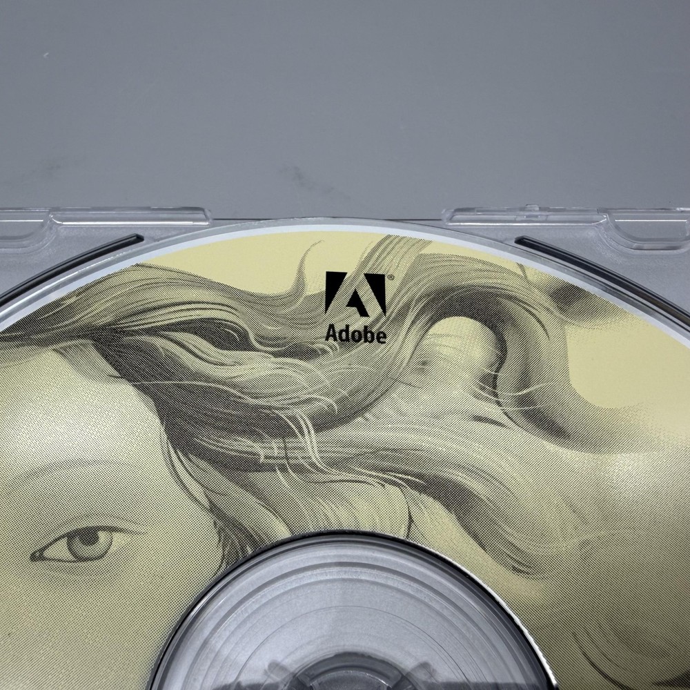 Vintage Adobe Illustrator 9.0 Macintosh Upgrade Application CD-ROM Mac Software