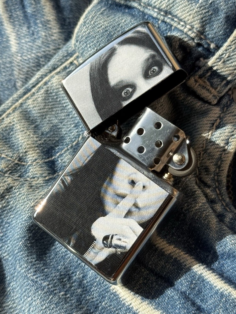 💥Vintage 00s WORK Lighter Legend Ozzy Osbourne Two Sided