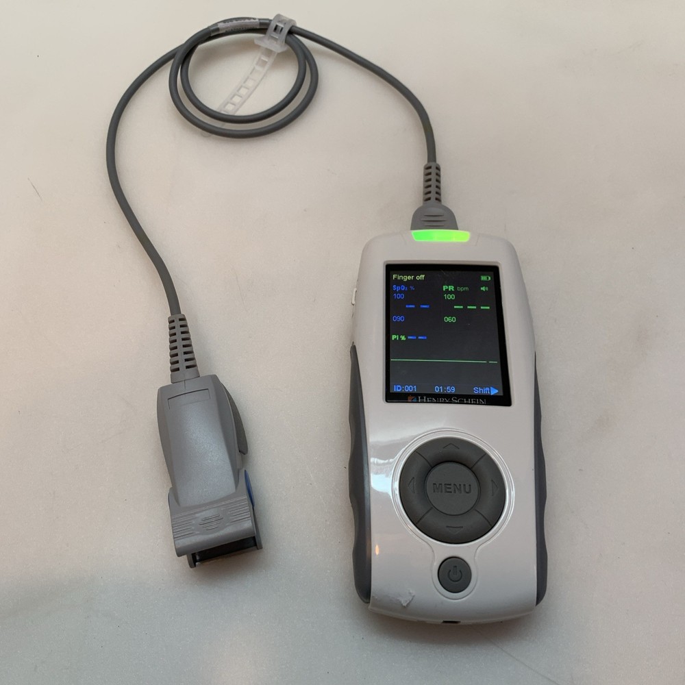 Henry Schein Handheld Pulse Oximeter Model 9008275 TESTED