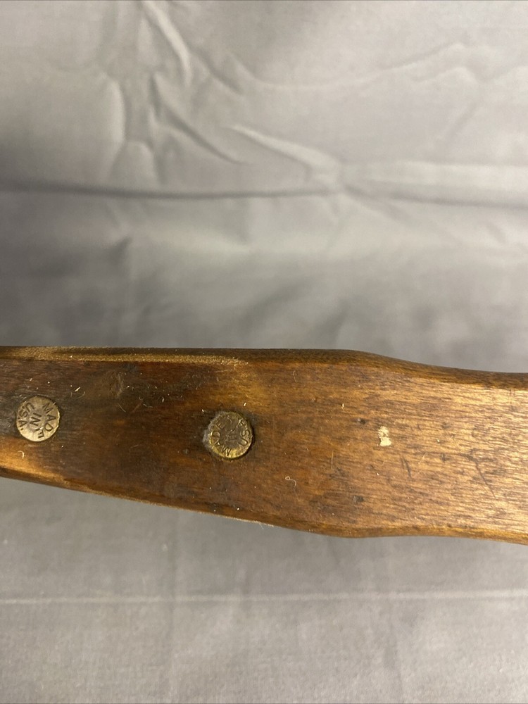 Vintage Warner Putty Knife Long Wood Handle 3”