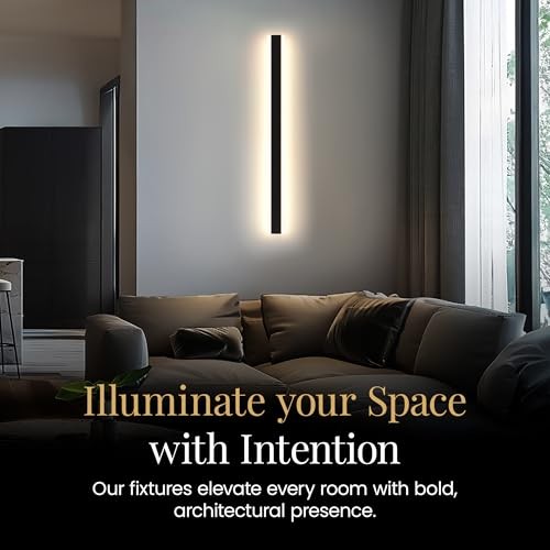 Haylen | Waterproof Outdoor Wall Light, LED Dimmable 31" / Dimmable 1-Pack