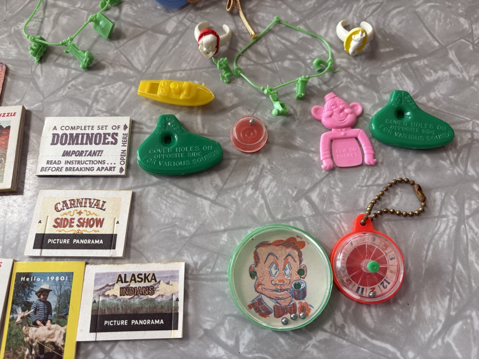 Vintage Cracker Jack & Vending Prizes