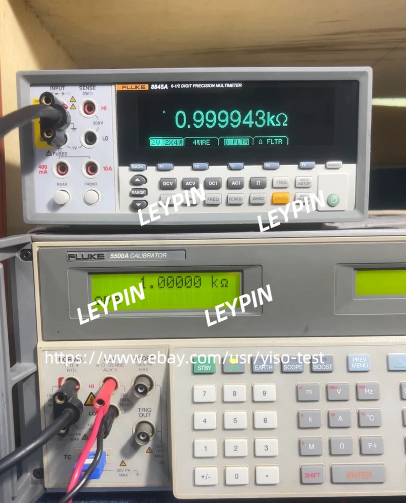 Fluke 8845A Digital Multimeter 6.5 Digit Precision Multimeter #Good function /