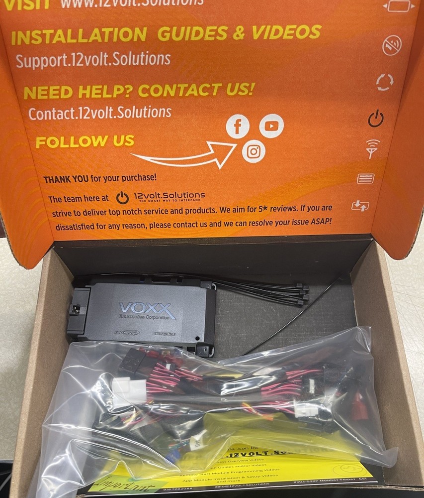 12 Volt Solutions Remote Start Kit TL7 TOYOTA