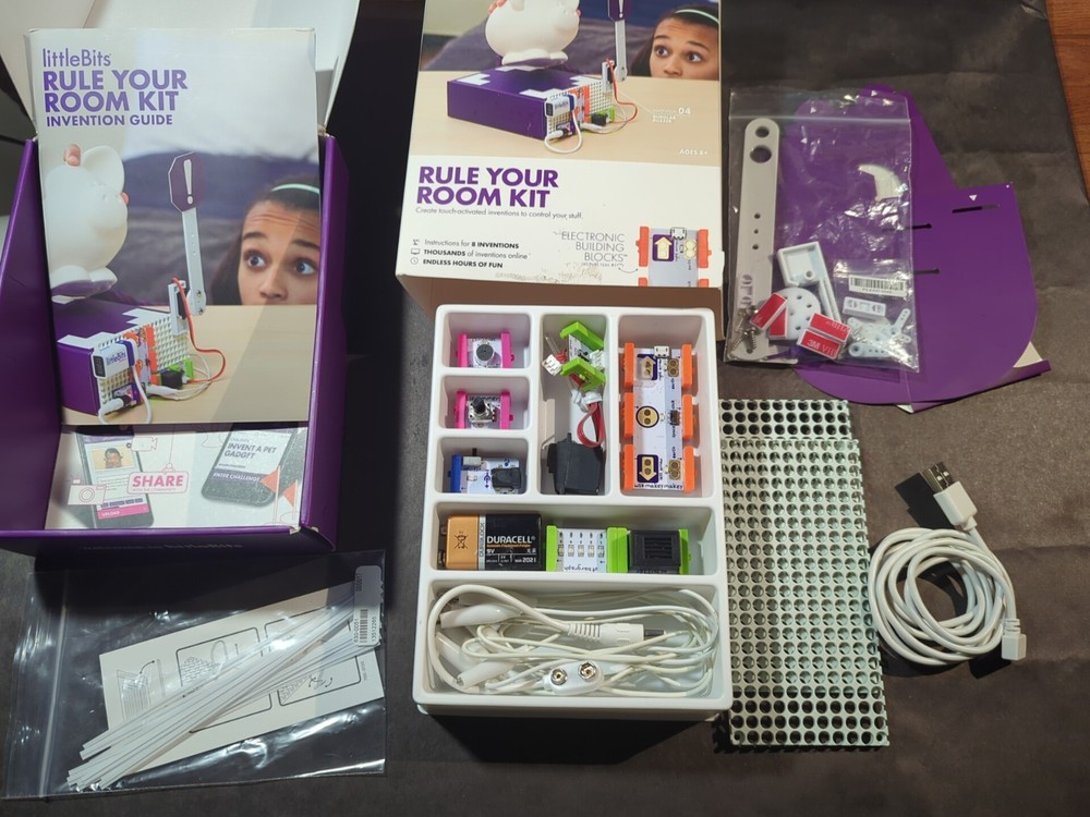 LittleBits Rule Your Room Kit - For Eight Inventions Educational Electronics (9)