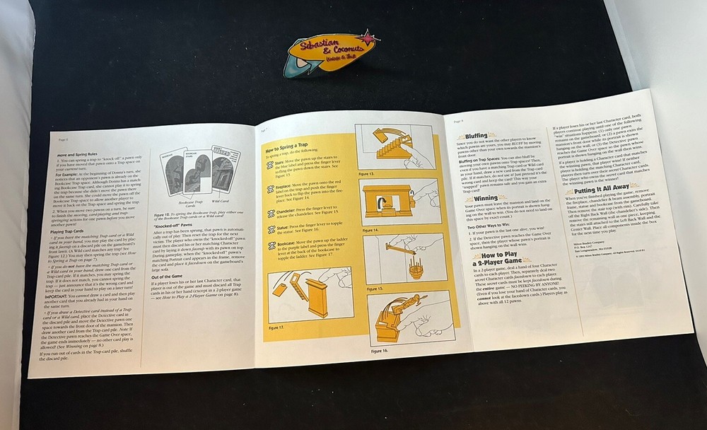 13 Dead End Drive Game Replacement Gameplay Instructions Pre-owned Condition