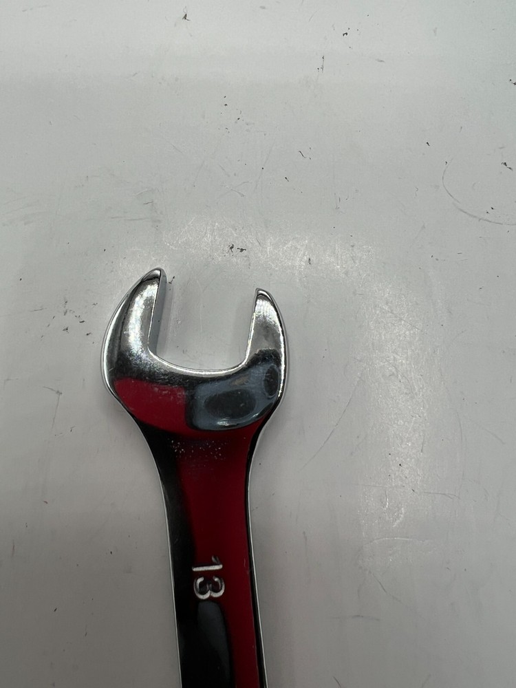 Locking Flex Head Ratcheting Combo Wrench Chrome Vanadium #13 Solid Steel