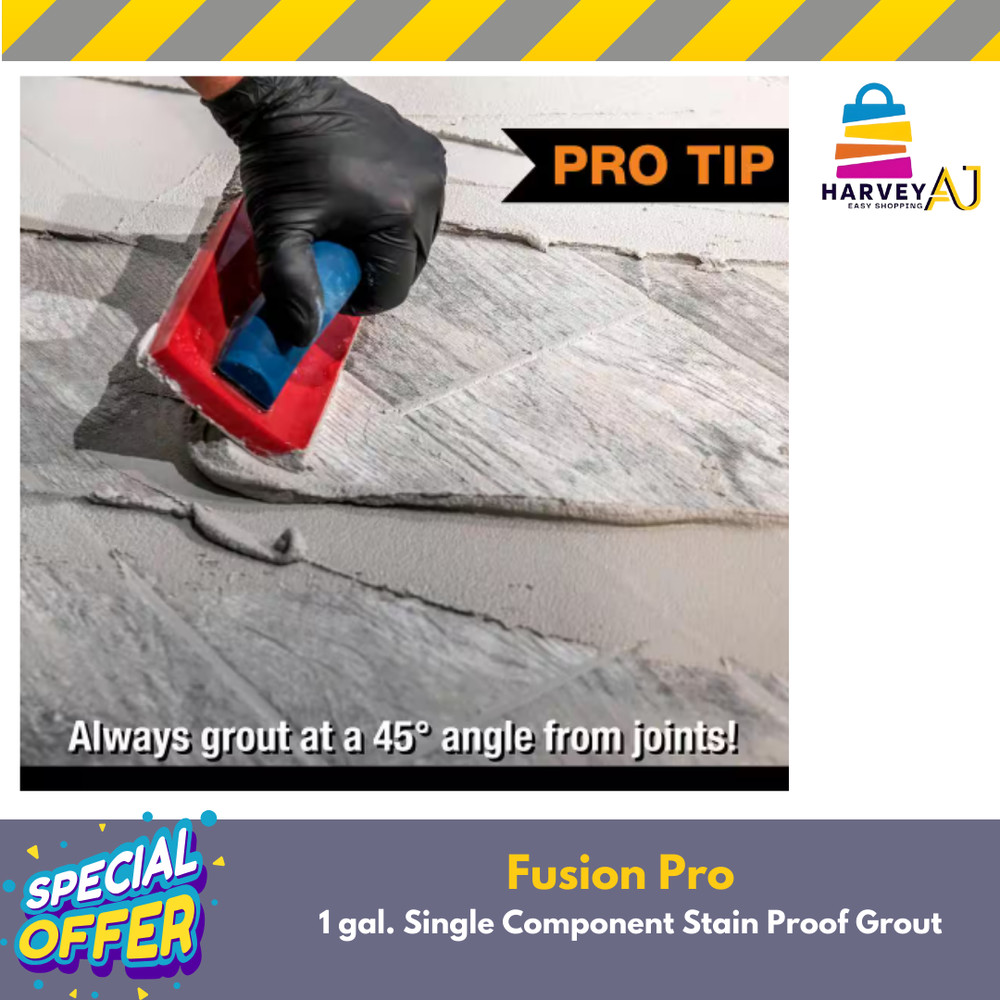 Fusion Pro #380 Haystack 1 gal. Single Component Grout + Bonus