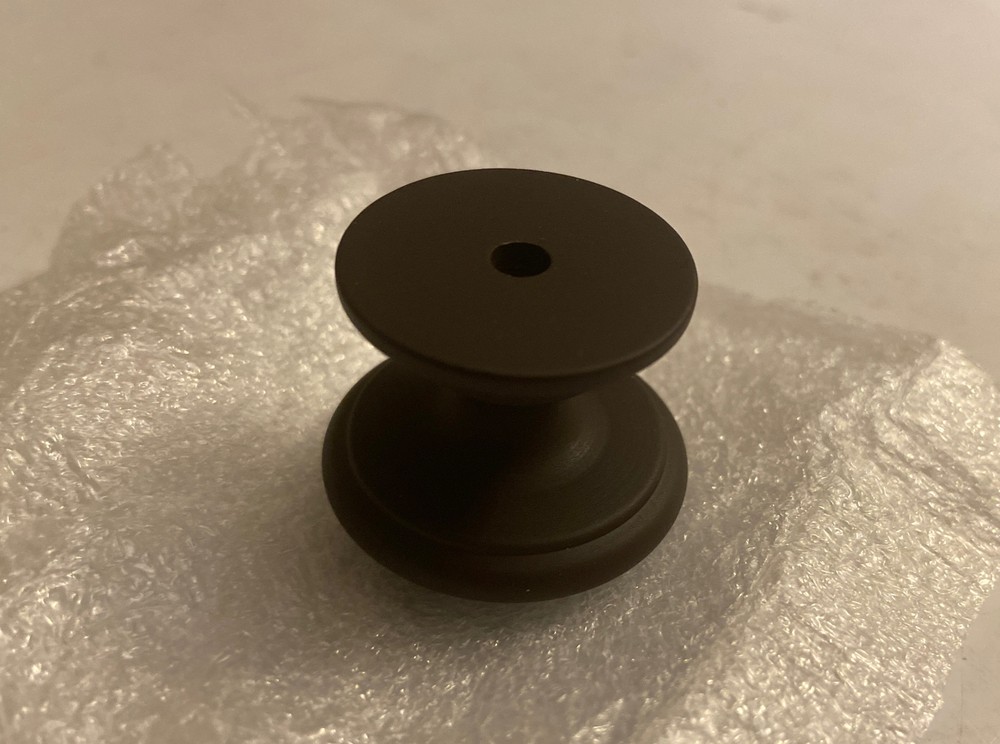 Cliffside 161-OA Dark Brown Cabinet Knob Pull