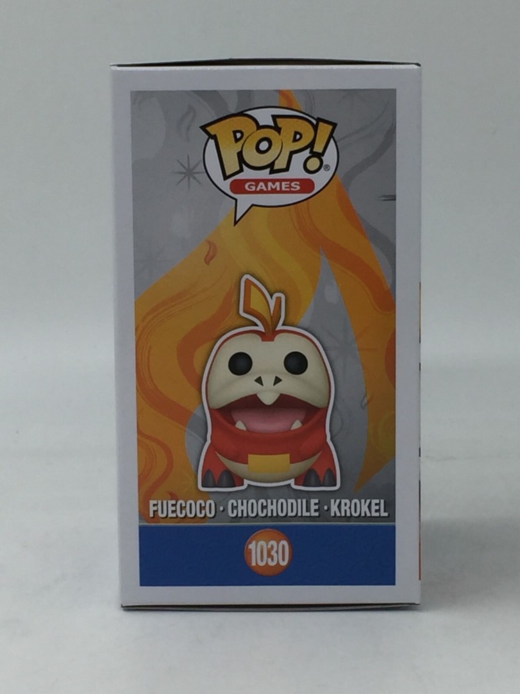 Funko Pop! Games Pokemon Fuecoco #1030 With Pop Protector