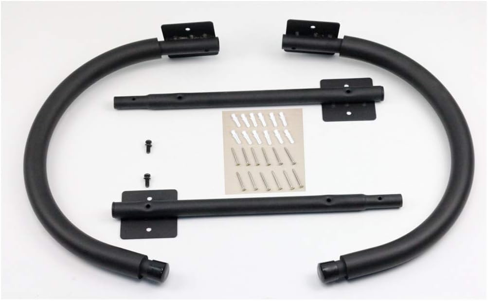 2 Pairs Kayak Canoe SUP Board J Hook Wall Mount Rack for Dock Garage Holds 250Lb