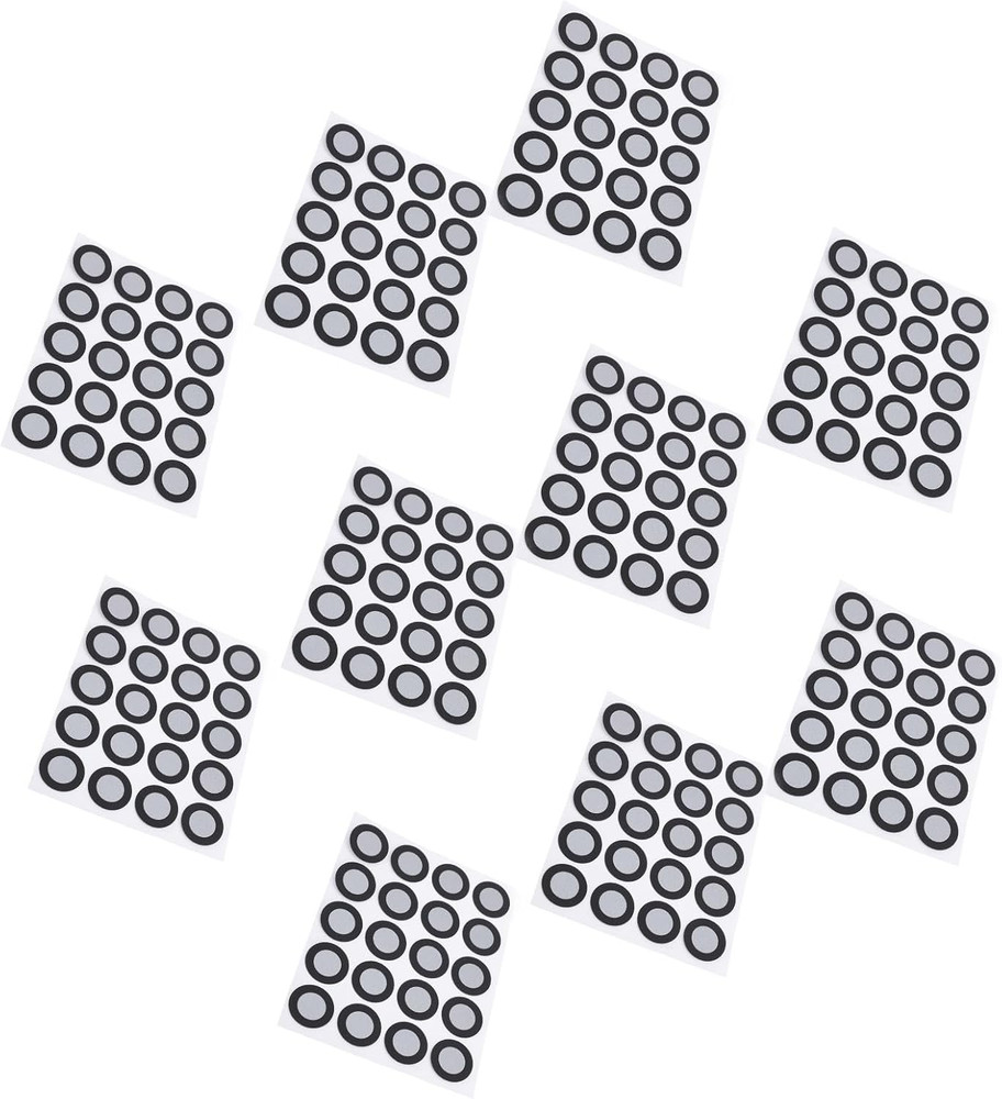 10 Sheets 12 Mm 3D Scanning Marker, 3D Tracking Dot Reference Point Markers for