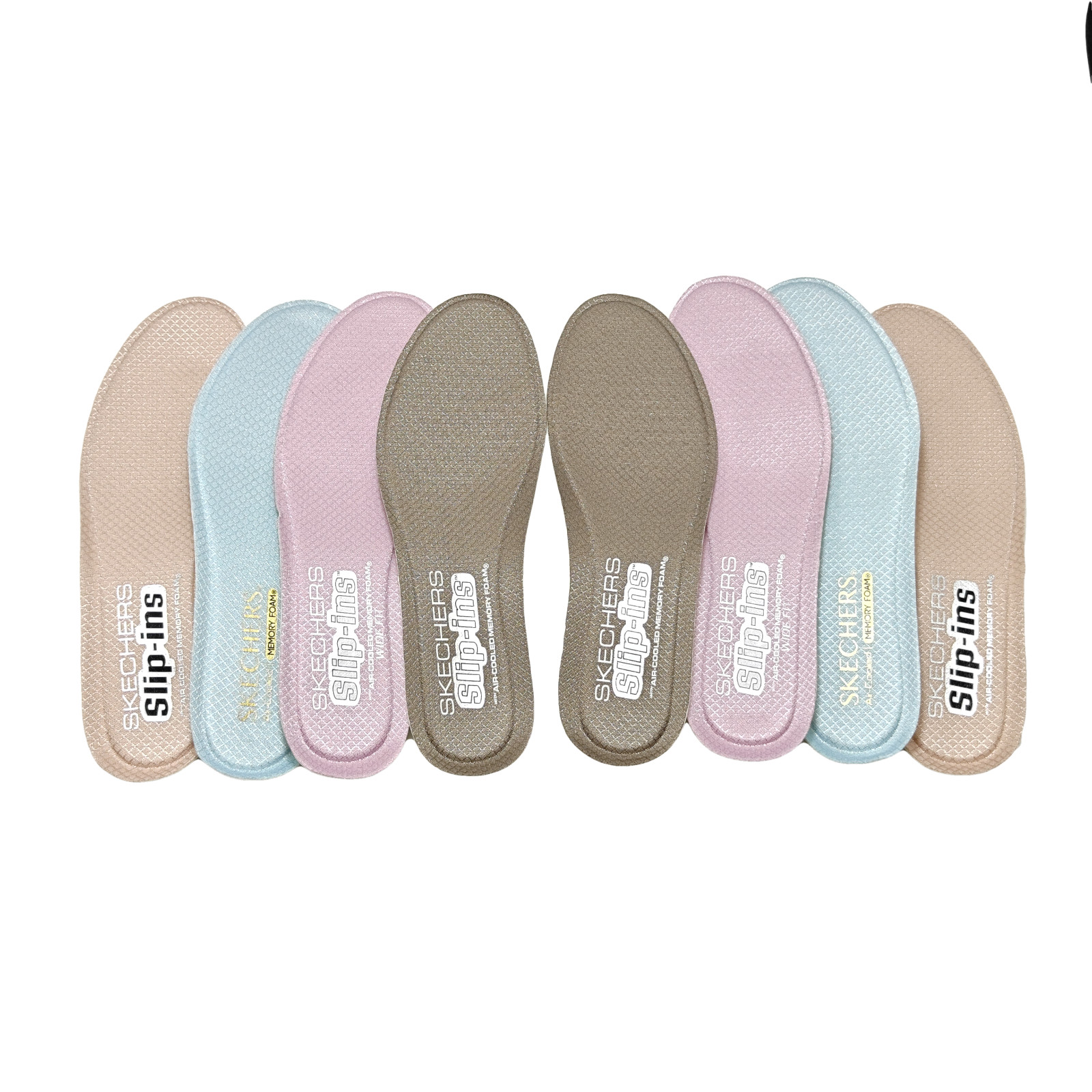 New Skechers Memory Foam Air Cooled Insoles Footbed insert Women' Replacemen