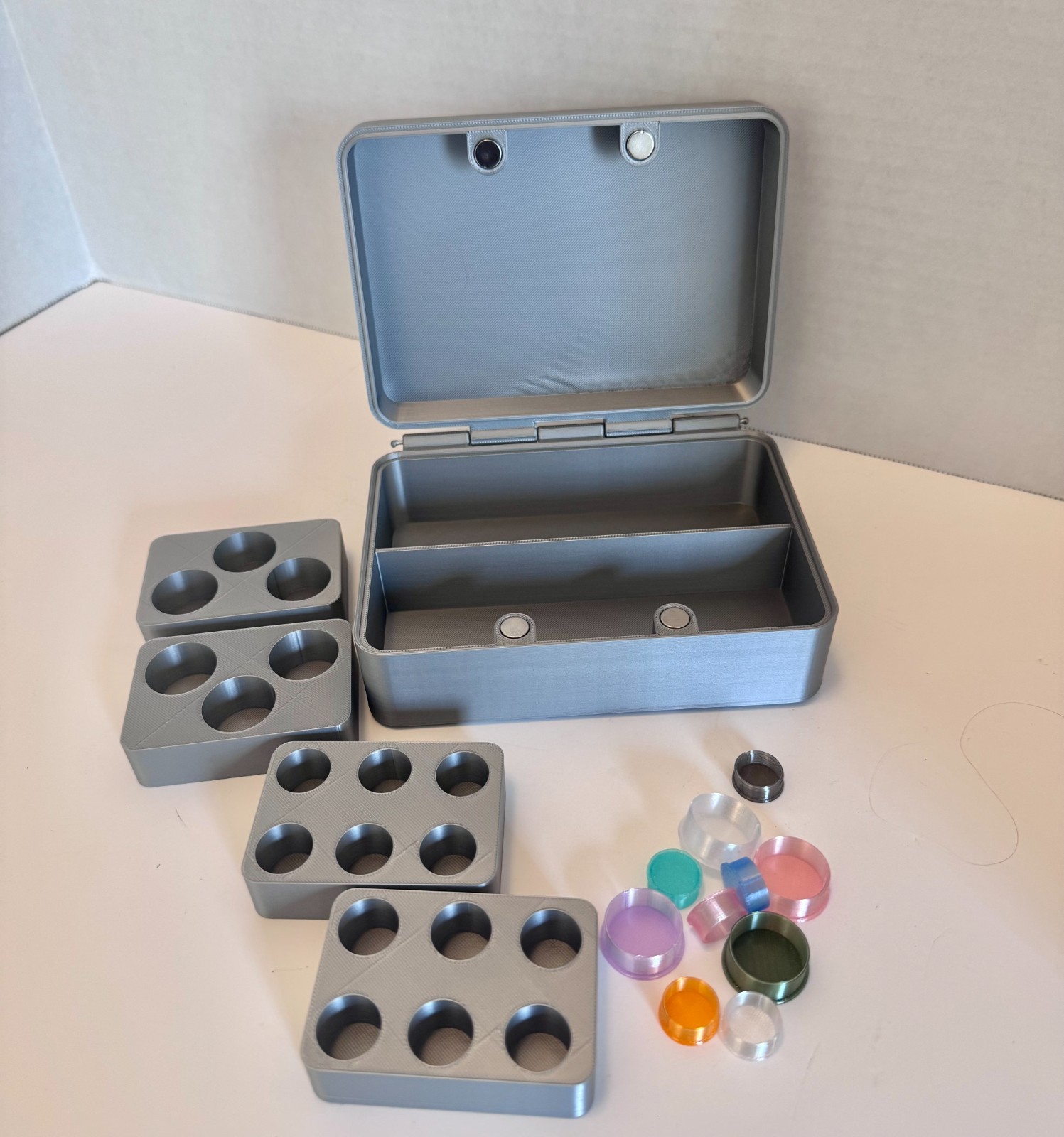 Modular! Peptide GLP, HRT, TRT, Storage Case - Adjustable as your needs change.