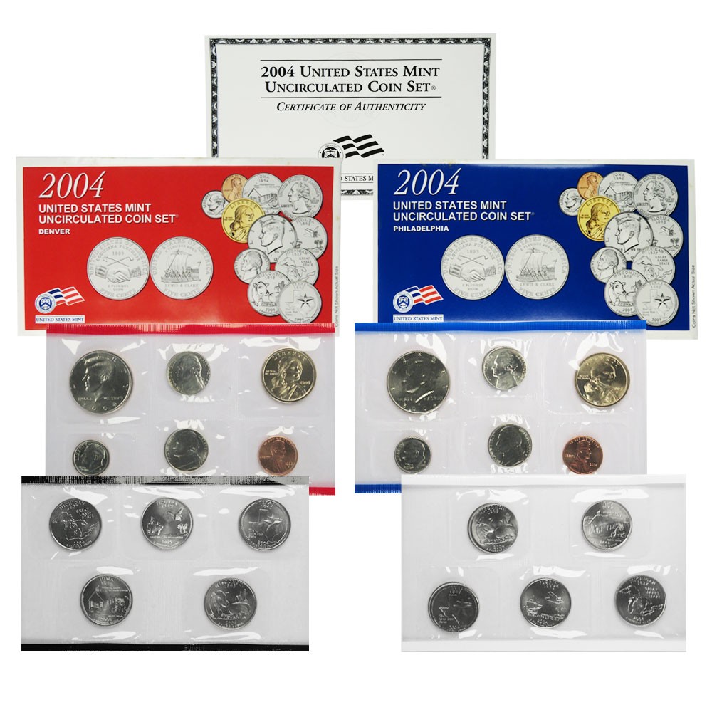 2004 U.S. Mint Set GEM BU OGP