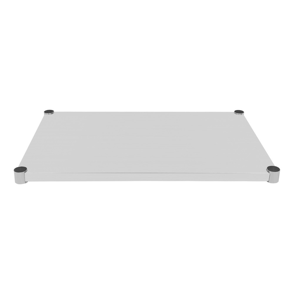 Under Shelf Stainless Steel Table Adjustable Lower Shelf Worktable Under Shelf